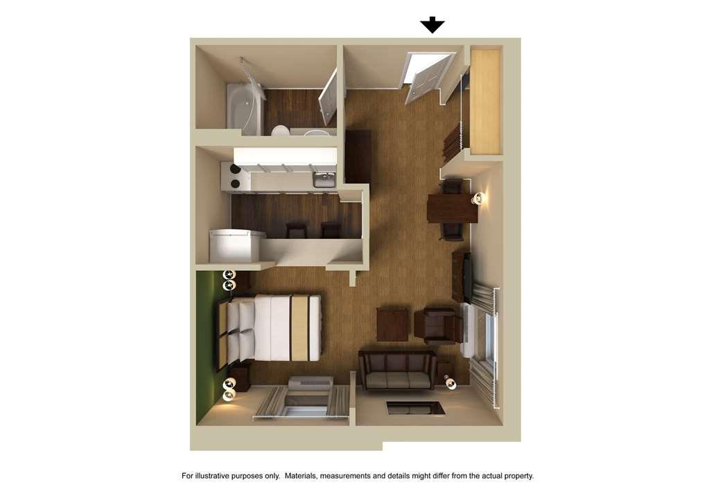 Extended Stay America Select Suites - Raleigh - Cary - Regency Parkway South Room photo